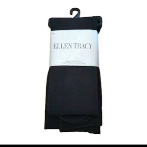 NWT Ellen Tracy fleece lined leggings Size M/L Color black
